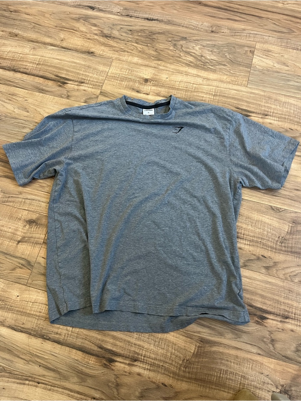 Gymshark Heather Gray Short-Sleeve Crew Tee
